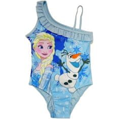 Difuzed Dívčí jednodílné plavky Ledové království - Elsa s Olafem