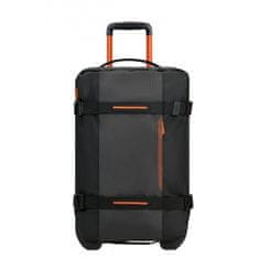 American Tourister Příruční taška s kolečky Urban Track Duffle 55cm Black/Orange