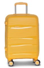 FABRIZIO Příruční kufr Miami Lemon Yellow