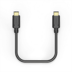 Hama kabel USB-C 2.0 typ C-C 1,5 m, černá