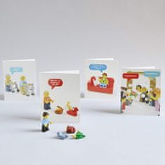 Chronicle Books LEGO Notes 20 poznámkových lístků k mini figurce