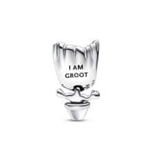 Pandora Trendy stříbrný korálek Groot Marvel 792554C01