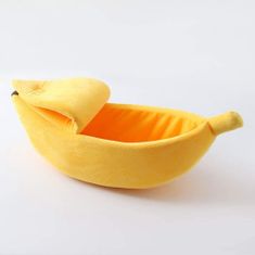 Northix Košík pro kočky ve tvaru banánu 