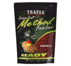 Traper Vlhčená krmítková a vnadící směs Method Feeder - Kreveta - 750 g