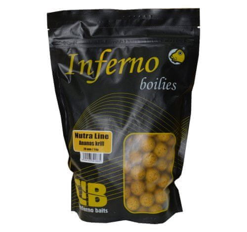 Carp Inferno Boilies Nutra Line - Ananas / Krill - 1 kg