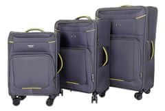 T-class® Sada 3 cestovních kufrů 933, šedá