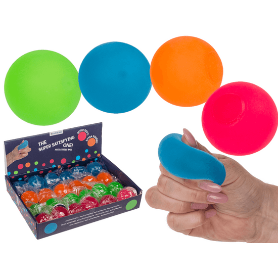 Zdravíčko Boskovice Antistresový míček NEON Barva: Zelená