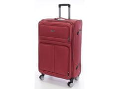 T-class® Velký cestovní kufr 932, vínová, XL