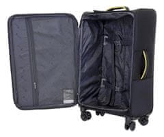 T-class® Sada 3 cestovních kufrů 933, černá