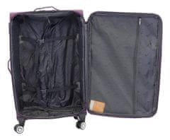 T-class® Sada 3 cestovních kufrů 932, fialová