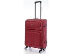 T-class® Střední cestovní kufr 932, vínová, L