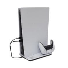 White Shark GUARD Chladicí podložka/stojan + 2x nabíjecí stanice pro Playstation 5
