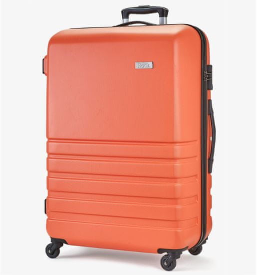 Rock Cestovní kufr ROCK TR-0169/3-L ABS - oranžová