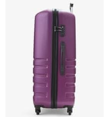 Rock Cestovní kufr ROCK TR-0169/3-L ABS - fialová