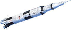 Ravensburger 3D puzzle Vesmírná raketa Saturn V 504 dílků 