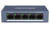 Hikvision switch DS-3E0105-O/ 5x port/ 10/100Mbps RJ45 porty/ 1 Gbps/ napájení 5 VDC (1A)
