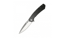 Ganzo Adimanti Skimen-CF vnější kapesní nůž 8,5 cm, uhlíkové vlákno, ocel, rozbíječ skel