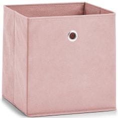 Zeller Růžový úložný box, 28 x 28cm