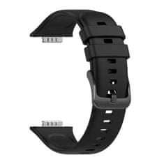 FIXED Silikonový řemínek FIXED Silicone Strap pro Huawei Watch FIT2, černý
