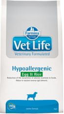 Vet Life Natural Canine Dry Hypoallergenic Egg & Rice 2 kg