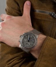 FORTIS Hodinky F2040007 Pánské automatické hodinky, UW-50 (základ: ETA Valjoux 7750), Swiss Made, rezerva 48 h, 25 šperků