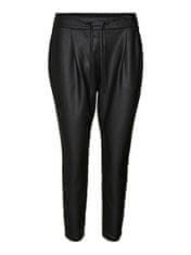 Vero Moda Dámské kalhoty VMEVA Loose Fit 10205737 Black (Velikost XS/32)
