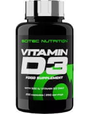 Scitec Nutrition Vitamin D3 250 kapslí