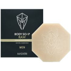 Masveri Body Soap Raw - čistící tělové mýdlo, má antialergické účinky, posiluje a zklidňuje pokožku 100 g