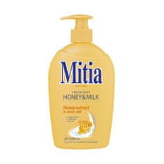 TOMIL Mitia tekuté mýdlo 500ml Honey&Milk s dávkovačem [2 ks]