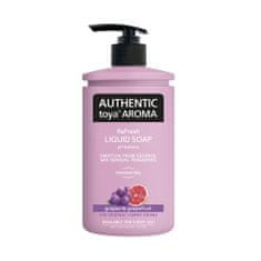 TOMIL Authentic toya aroma tekuté mýdlo s dávkovačem 400ml Grapes&Grapefruit [2 ks]