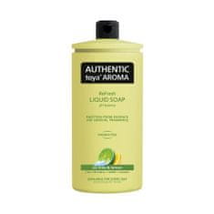 TOMIL Authentic toya aroma tekuté mýdlo 600ml náplň Ice lime&Lemon [2 ks]