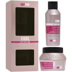 INNA Curl Hair Care - sada pro kudrnaté vlasy, zdůrazňuje přirozené kroucení kudrnatých vlasů, 2x100ml
