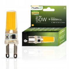 LUMILED LED žárovka COB G9 CAPSULE 5W = 50W 550lm 3000K Teplá bílá 360°