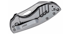 CRKT CR-5311 PILAR SILVER kapesní nůž 6,1 cm, celoocelový