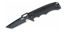 CRKT CR-7050 SEPTIMO BLACKOUT taktický kapesní nůž 9,2 cm, celočerný, hliník, guma