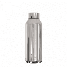 QUOKKA , Nerezová lahev Solid Sleek 510 ml | stříbrná