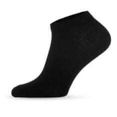 SOKKO 3x pánské bavlněné ponožky 42-44 - černá