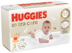 Huggies Pleny jednorázové Extra Care 3 (6-10 kg) 40 ks