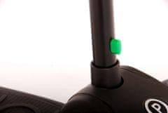 Qplay - Koloběžka Future černo-zelená s LED světlem
