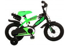 Volare Dětské kolo pro chlapce Sportivo Neon Green Black 12 " - složený na 95%