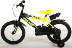 Volare Dětské kolo pro chlapce Sportivo Neon Yellow Black 16 " - složený na 95%