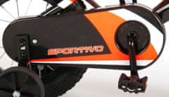 Volare Dětské kolo pro chlapce Sportivo Neon Orange Black 12 " - složený na 95%