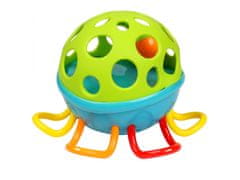 sarcia.eu Vzdělávací hračka chobotnice měkké gumové chrastítko 3m+ BamBam 