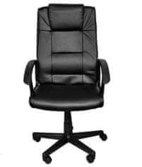 Malatec 8982 Kancelářská ergonomická židle EKO kůže černá 13975