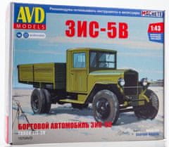 AVD Models ZIS-5V, vojenský nákladní automobil, Model kit 1570, 1/43