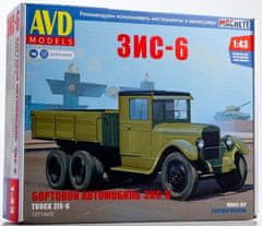 AVD Models ZIL-6 vojenské nákladní auto, Model kit 1571, 1/43