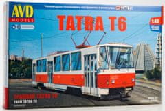 AVD Models tramvaj Tatra T6, Model kit 4046, 1/43