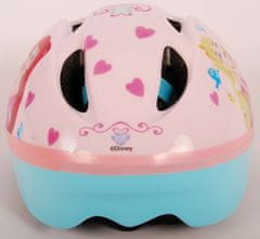 Volare Cyklistická přilba Disney Princess - bílá růžová - 52-56 cm