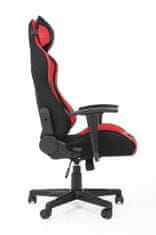 Halmar Herní židle Cayman červeno-černá