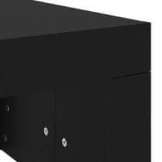 shumee Konferenční stolek černý 102 x 50 x 36 cm kompozitní dřevo